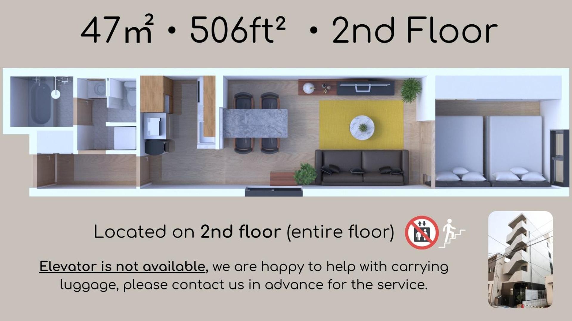 Seirai Asakusa Vacation Rental - 3 Minutes From Station Tokyo Room photo