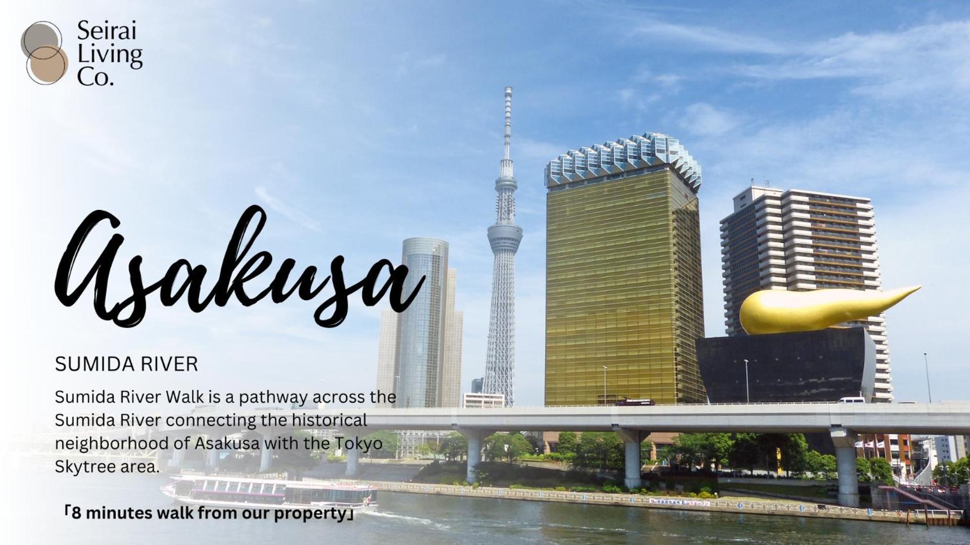 Seirai Asakusa Vacation Rental - 3 Minutes From Station Tokyo Exterior photo